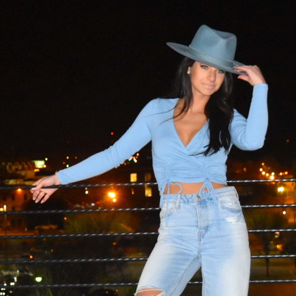 Ruched Long Sleeve Top 🦋